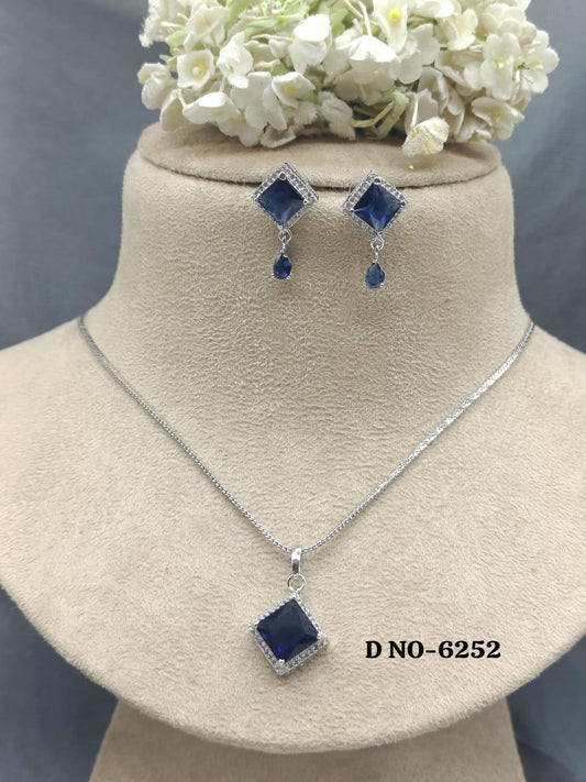 Elegant Sapphire Jewelry Set for Women