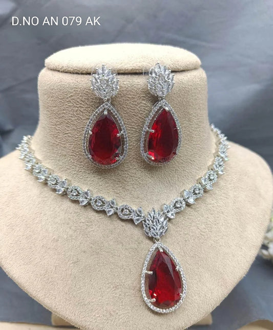 Elegant Ruby Jewel Set for Special Events